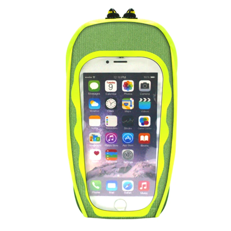 High quality lightweight and durable sports arm bag black outdoor hiking arm bag to store keys mobile phone supplies arm bag