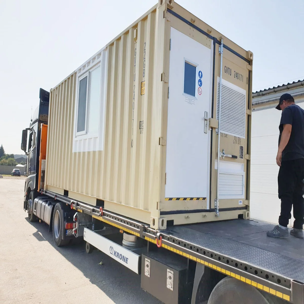 Good quality car portable customized container spray booth oven