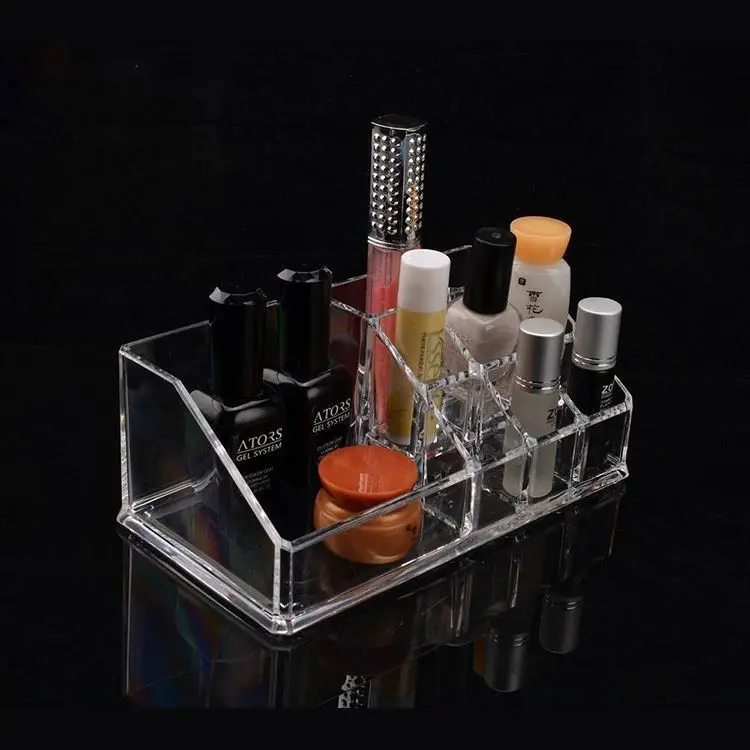 Latest style Acrylic makeup organizer,acrylic cosmetic display
