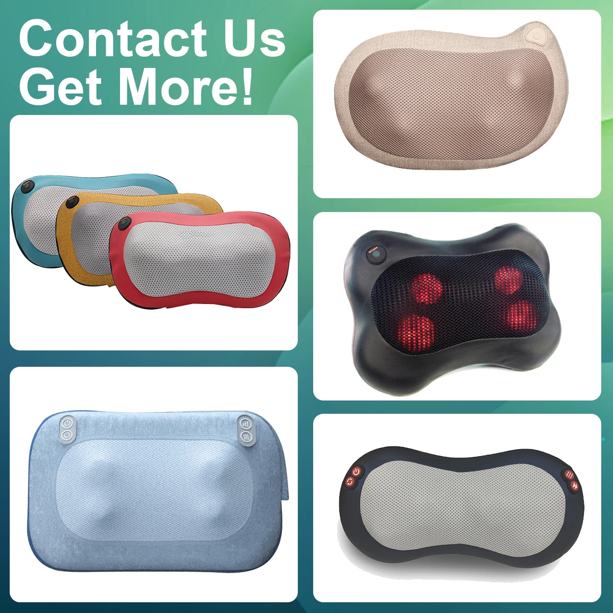 Best Sellers  Lower Back And Shoulder Shiatsu Kneading Electric  Neck Massage Pillow  Exercise With Heat