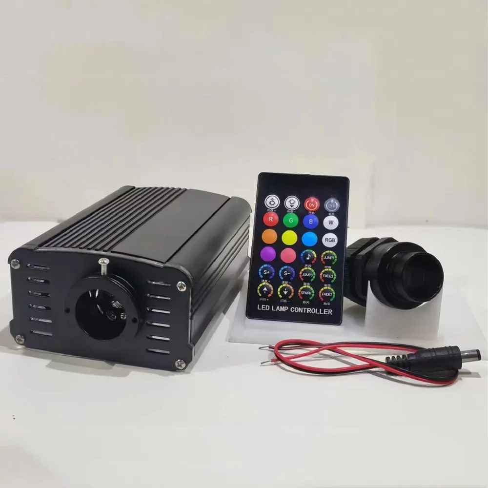 12V 18w rgbw twinkle app light engine with mobile app+voice+remote controller for car roof