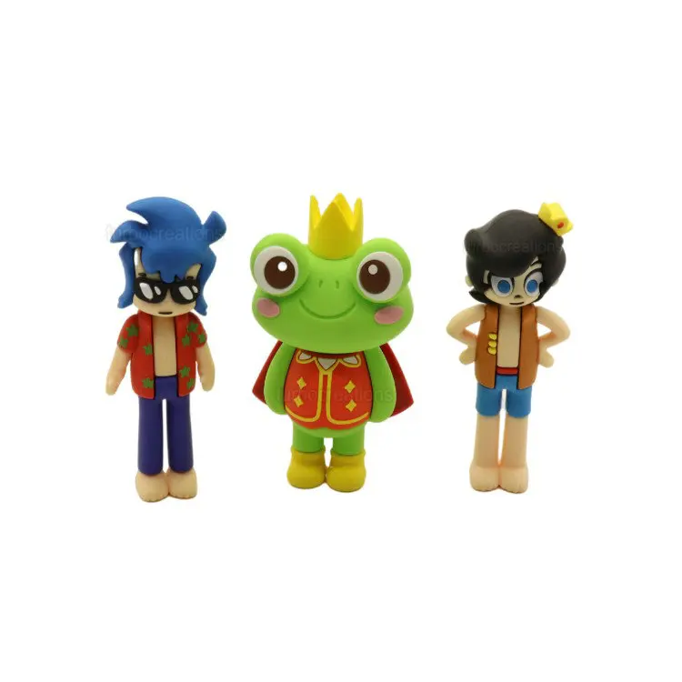 Unisex PVC Action Figure Toy Good Silicone Blind Box Cartoon Doll Custom Featuring Animal Anime Character Perfect Gift Gift Box