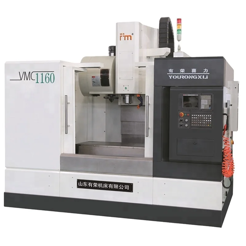 VMC1160 3axis CNC milling vertical machine center with Siemens 828D/FANUC 0i MF