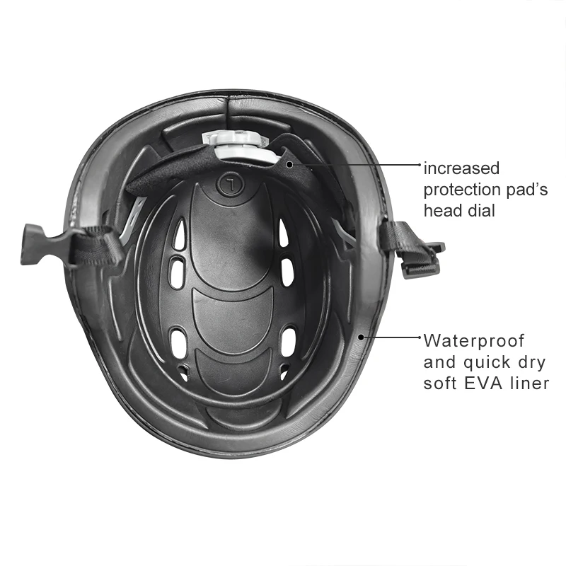 Adult Whitewater Kayaking Canoeing Watersports Helmet With Ears