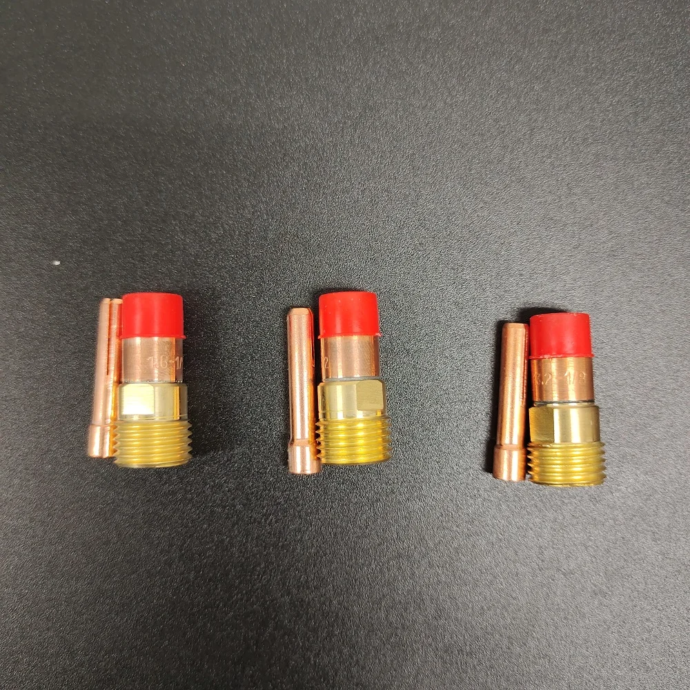 Alumina Nozzle Collet Body Electrode Insulator TIG Welding Torch Consumables Kit for WP-17/18/26 53N 18pcs