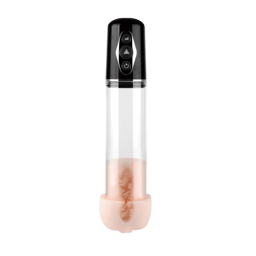 Strong Automatic Enlargement Vacuum Erection Cock Enlarger Electric Penis Extender Pump Sucking Masturbation Cup For Men