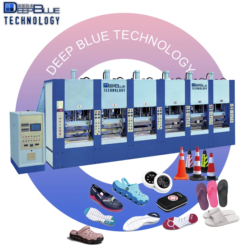 8 Stations EVA Foam Injection Molding Machine Injection Chaussure EVA Machine Manufacturer