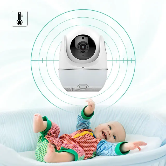 Hdking беспроводной Wi-Fi 75 градусов объектив 5 дюймов плач Обнаружение звука в помещении мониторинг детских мониторов