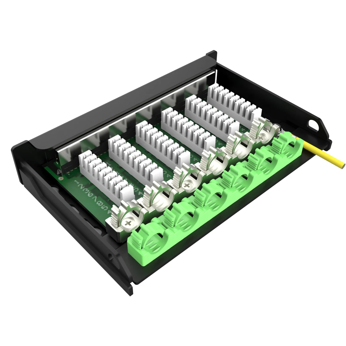 Коммутационная панель, 6 портов, лидер продаж, коммутационная панель RJ45 CAT6A CAT6 poe, сетевая коммутационная панель 0.5u