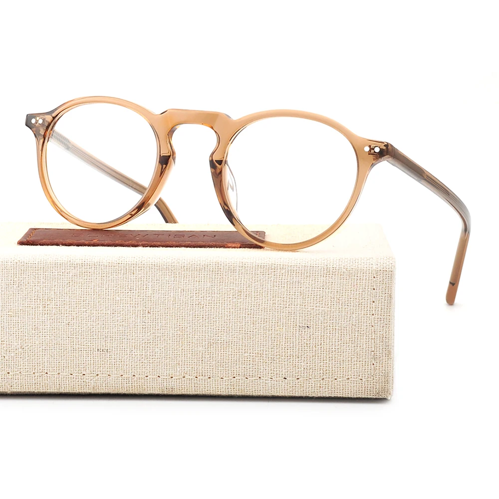 Shenzhen Acetate Spectacle Glasses Vintage Eyeglasses Optical frame eyewear