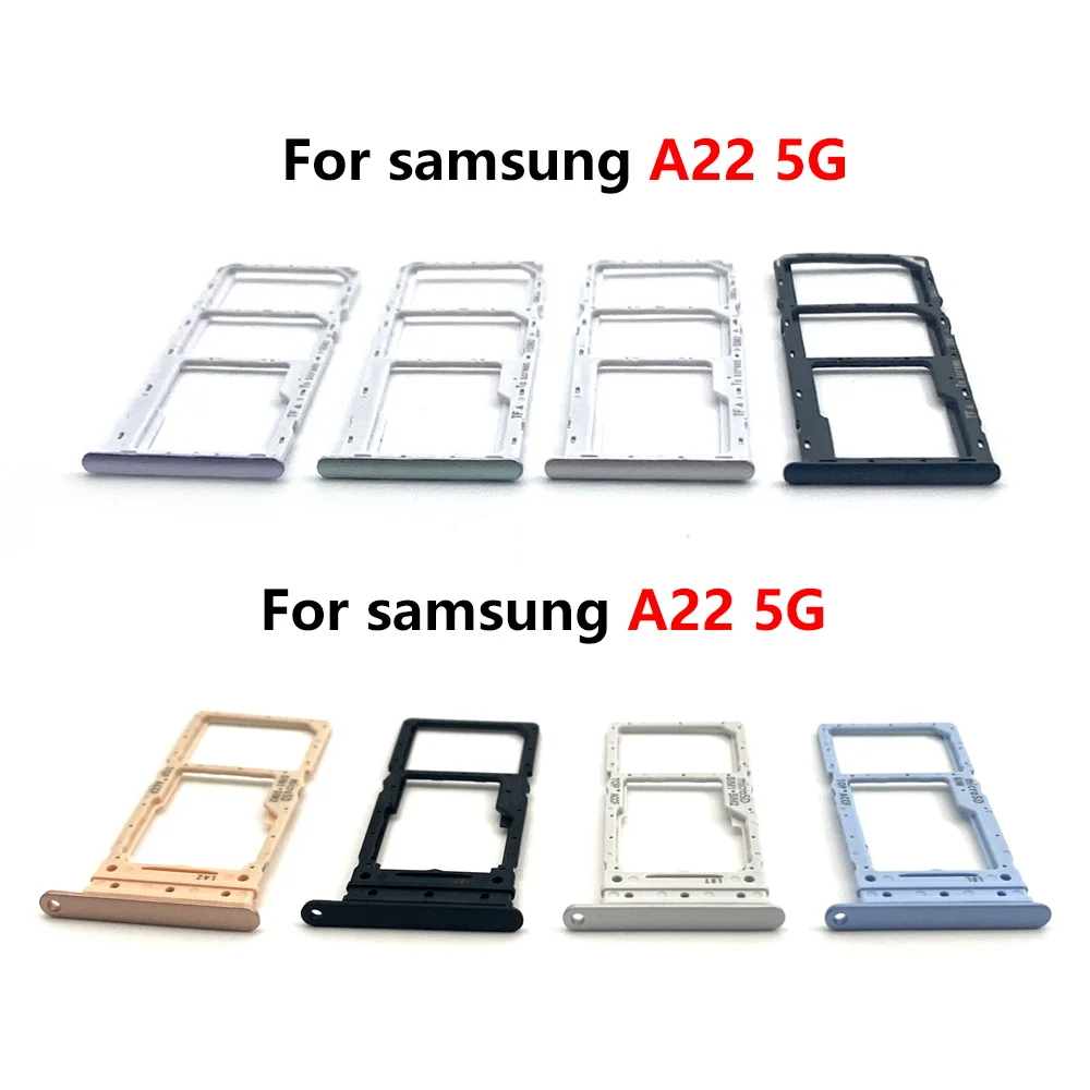 Карта памяти Micro SD Sim адаптер держатель для Samsung A13 A22 4G A33 5G SIM Слот карт корпус запасные части