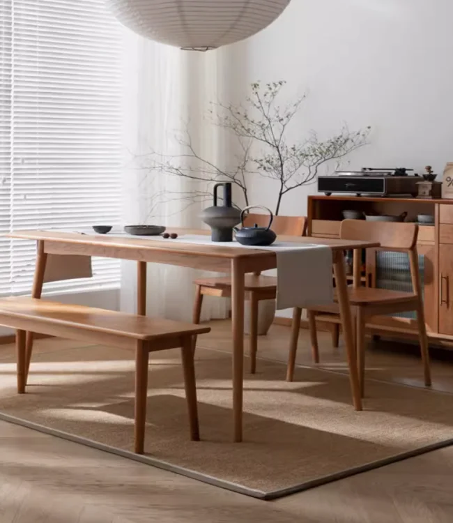 Good price Hot sale square solid wood dining table for dining room Kitchen Restaurant