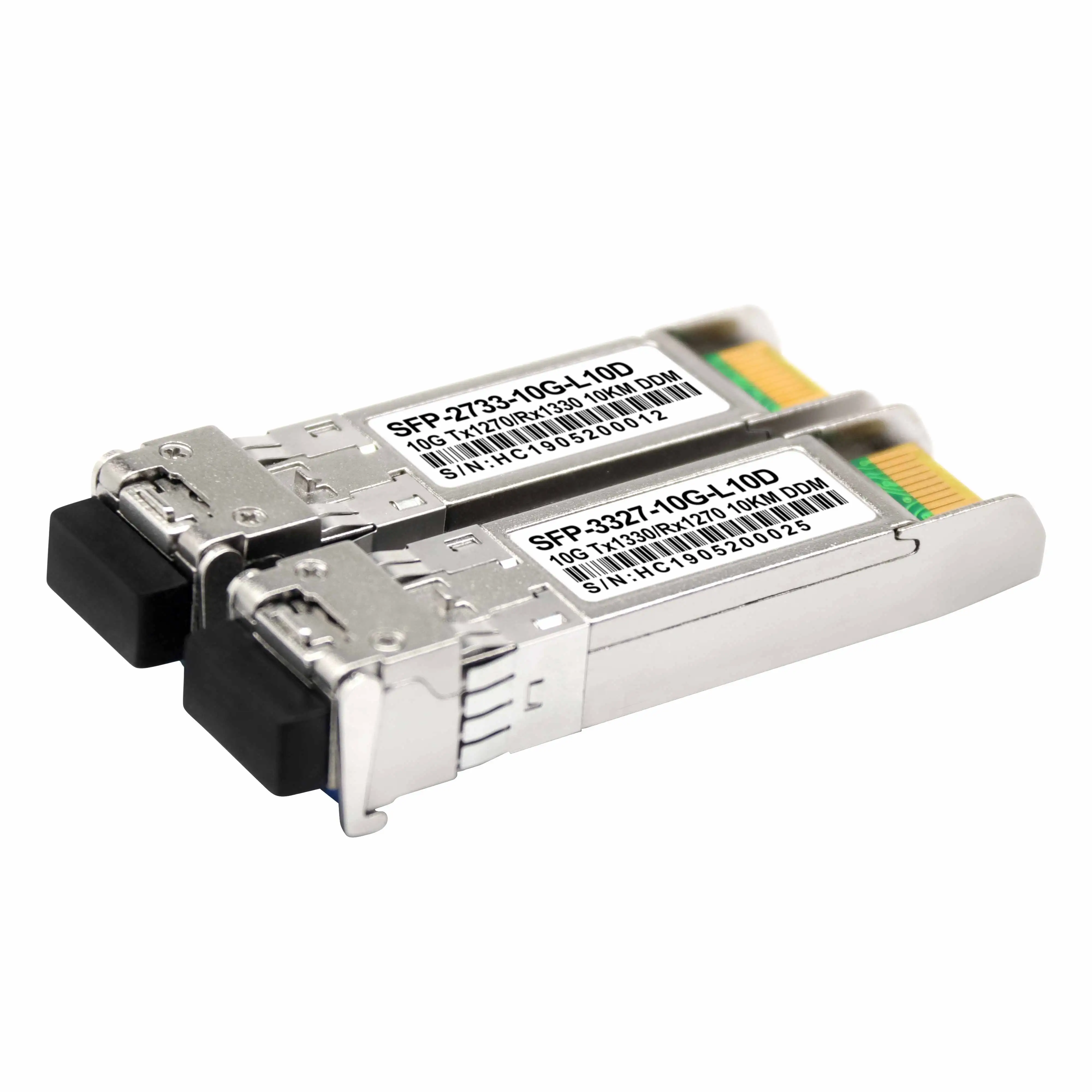 10G Single Fiber Single Mode SMF Bidirectional SFP+ 10KM Tx1270nm/Rx1330nm, BIDI bidirectionnel SFP Optical Transceiver module