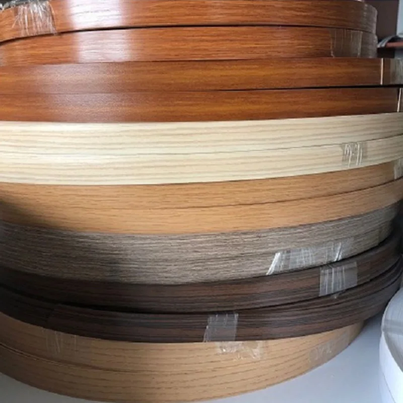 Cheapest Price High Quality Board Golden Color PVC MDP Edge Banding Tape Banding Edge in Sale for Furniture