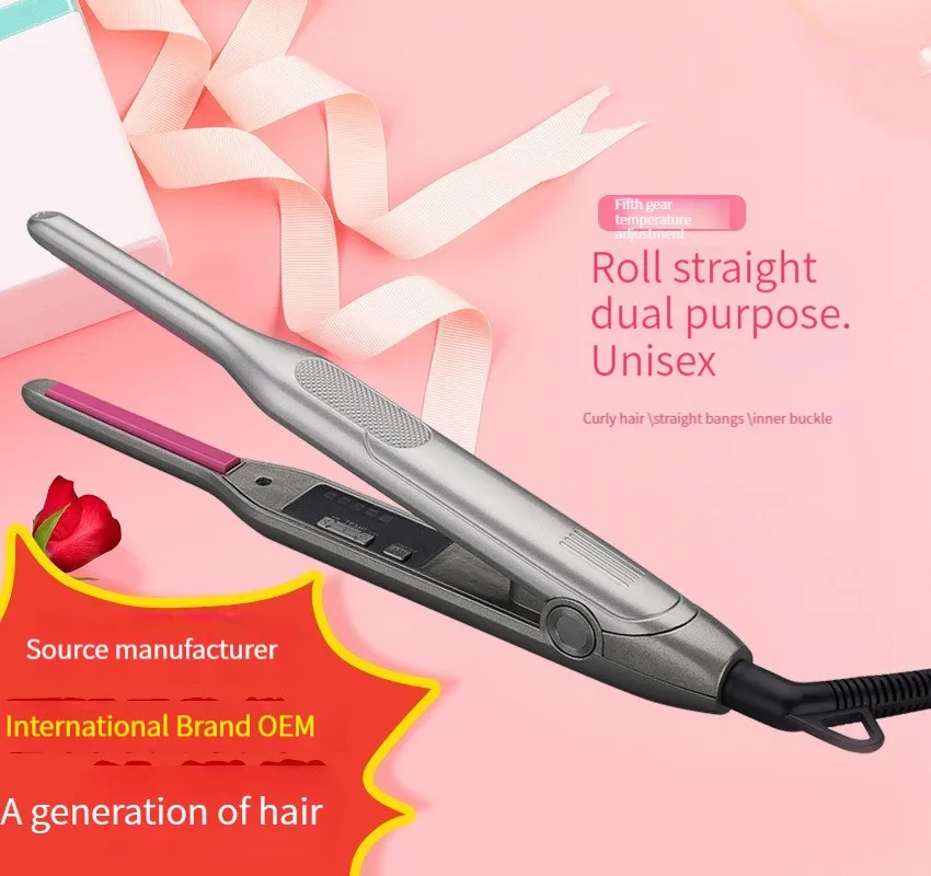 Professional Custom 450F LCD Display Salon Rotating Hair Curling Iron Titanium Barrel Automatic Hair Curler