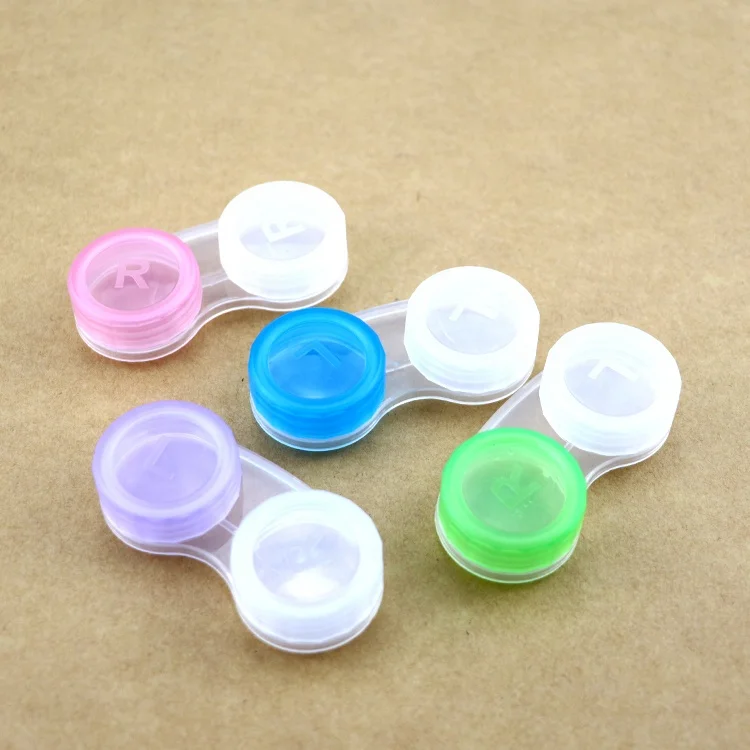travel contact lens case eye contact lenses case  contact lens case lenses