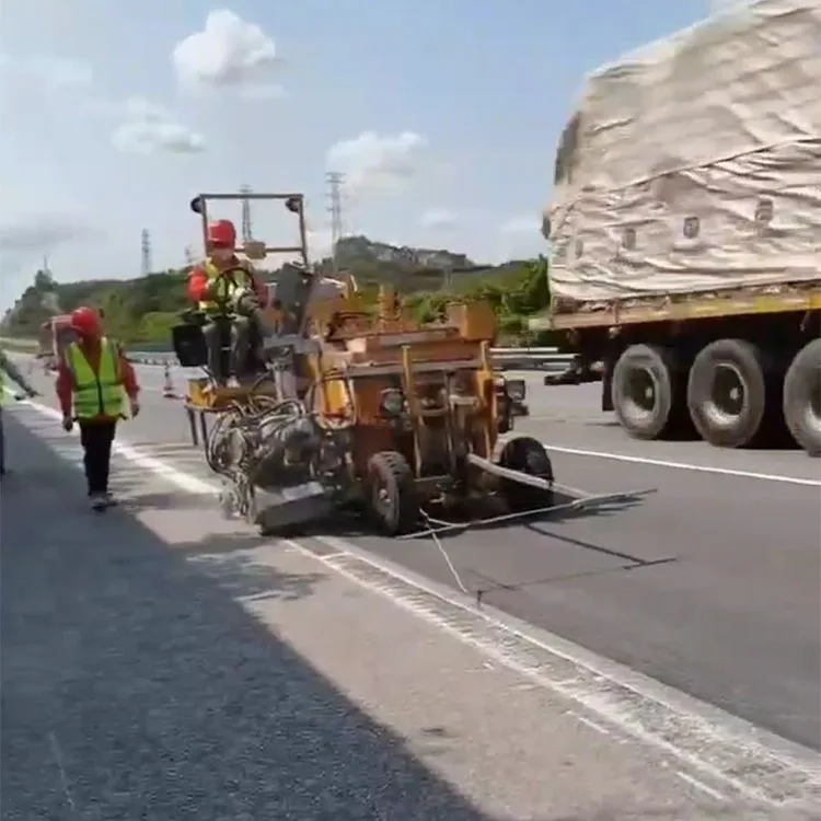 Hand Push High Pressure Airless Line Painting Machine Manual-Road-Marking-Machines