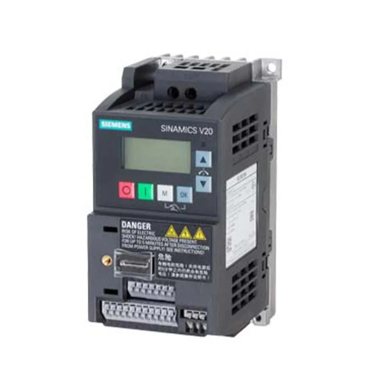 6SL3210-5BB12-5UV1 German V20 frequency converter servo motor 0.25kw 220V V20 frequency converter  PLC module power module
