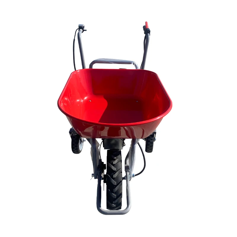 Special Vehicles 230W 24V Electric Powered Wheel Barrow 3 Wheels Mini Dumper