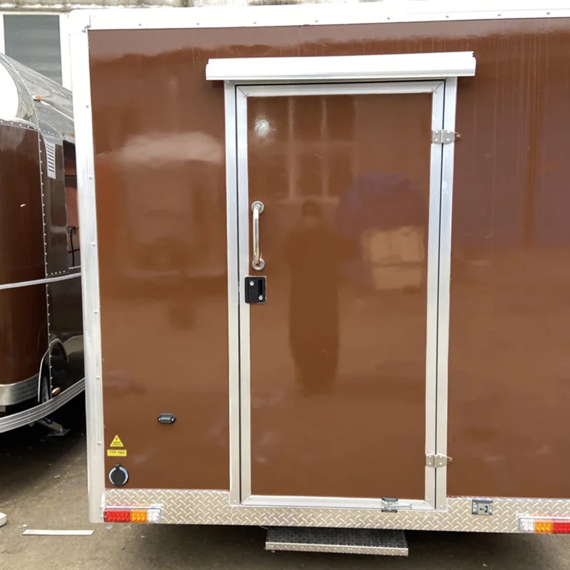 China truck mobile food trailer churro food trailer