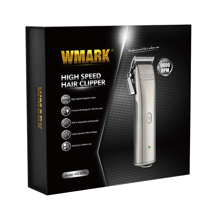 WMARK NG-9001 9000RPM Rechargeable Electric Baber Wireless Electric Hair Clipper Hair Trimmer