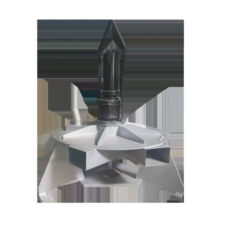 Nano Bubble Generator Wastewater Treatment Plant Centrifugal Submersible Aerator For Oxygen Filing