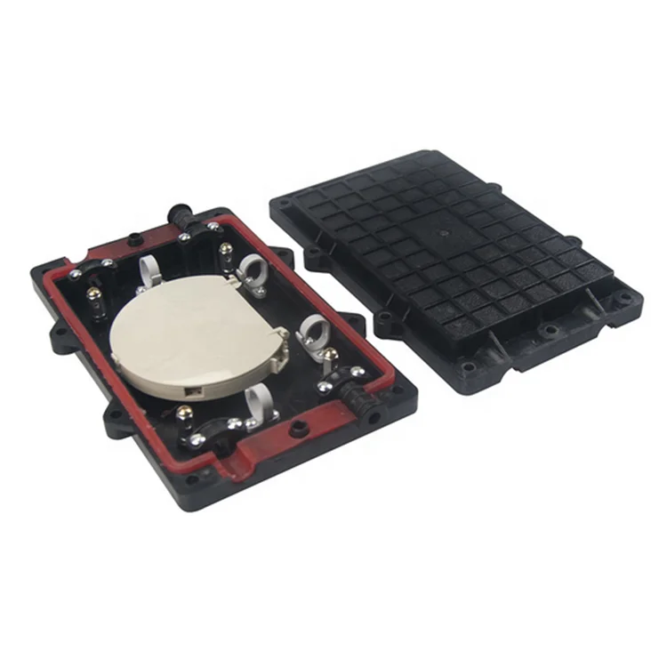 2 в 2 из 12 ядро волоконно-распределительная коробка Соединительный Корпус Водонепроницаемый ABS оптическое распределительное закрытие