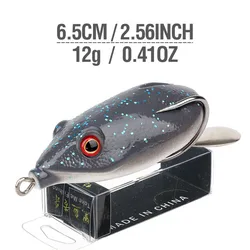 14g Topwater Wobblers Minnow Crankbaits Fly Fishing Artificial Insect with thailand snakehead plastic Soft Frog Fishing Lures