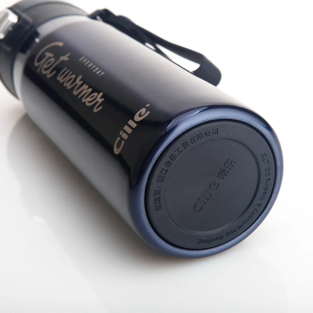 Double wall stainless steel water bottle 500ml travel vacuum flask 18 8 high grade stainless steel vacuum flask