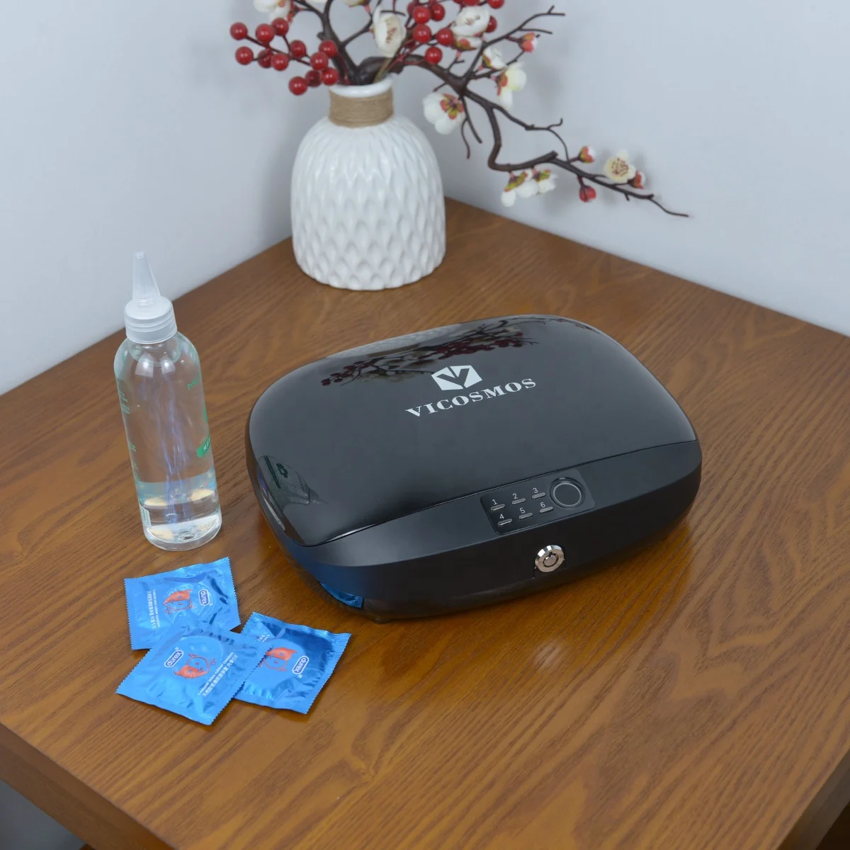 Quick Open Biometric Lock box Adult Toys sexual couple products vibrator vagina dildos BDSM gears storage