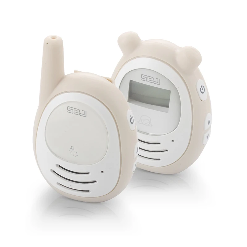 
2.4GHz wireless digital two way communication long range temperature audio baby monitor 