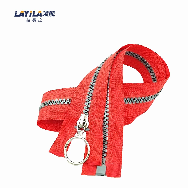 Big Teeth Plastic Zipper Fancy  Zip For Clothes