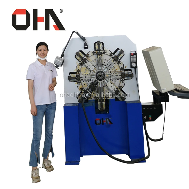 High Precision Stainless Steel Cam-Free CNC Wire Forming Bending Springs Machine