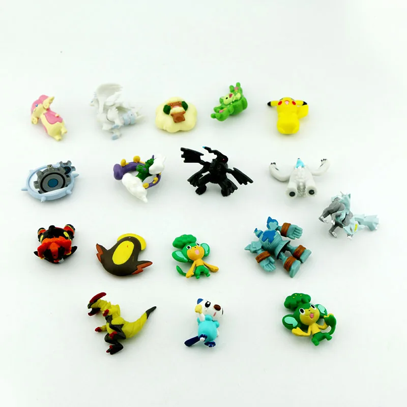 
Cheap 2.5-3.5cm Doll PVC Mini Pikachu Pocket Monsters Toy Anime Pokemon Action figures for kid 