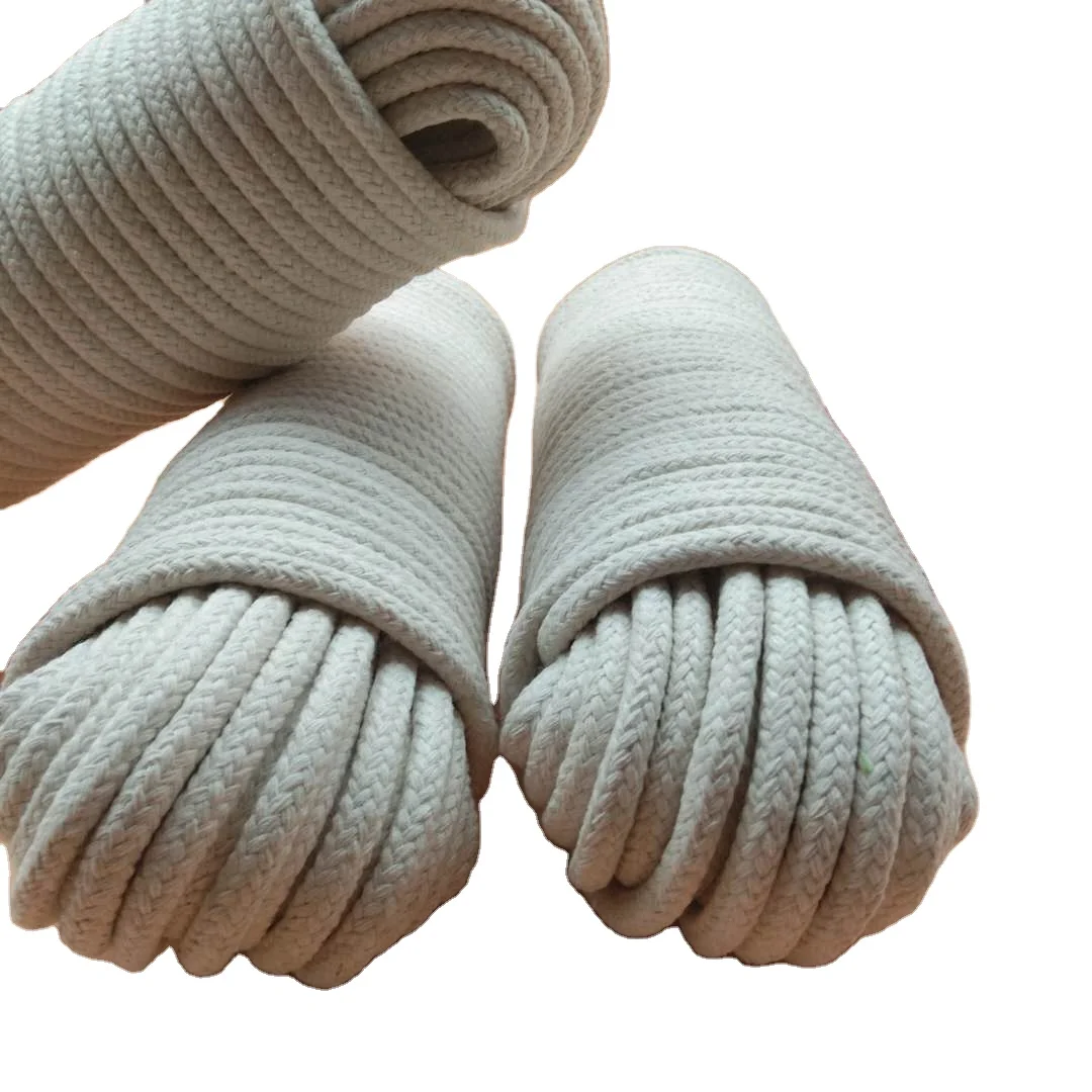 Waxed Cotton rope braided macrame cord 1mm 2mm 3mm 4mm 5mm 6mm cheap twisted rope