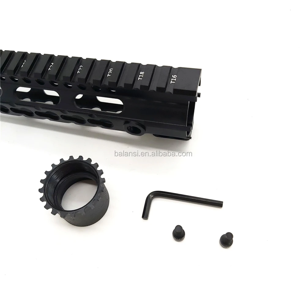 
ar15 Handguard keymod handguard Picatinny Rail Light Weight free Float Quad Rail for M4 M16 AR15 7inch 