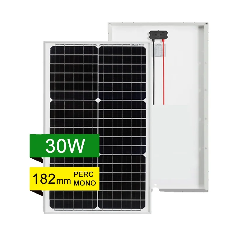 Wholesale Cheap Solar Edge PERC 30W 50W 60W 80W Solar Panel Roof Tile PV Panels