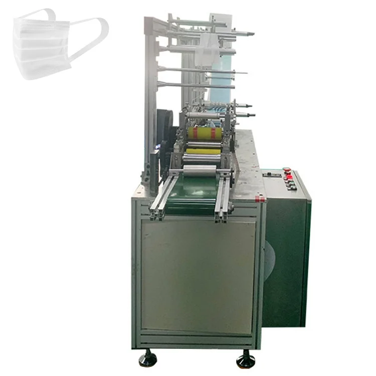 Elastic ear mask machine/Elastic Ear Loop Non-woven Wide Ear Band Face Mask Machine