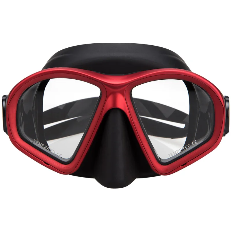 China factory high quality swimming anti fog deep diving gear freediving mask