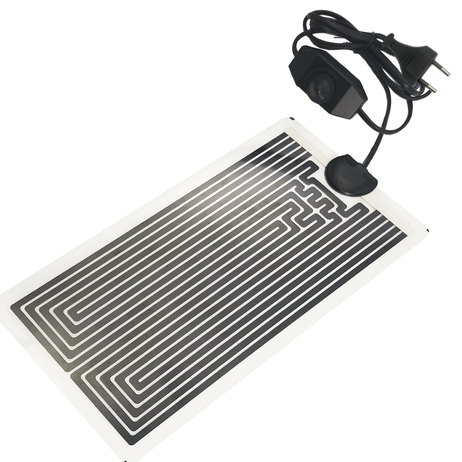 MINCO HEAT Pet Electric Reptile Heating Pad Black Print Plastic 220V-240V Flexible Heating Pad 5W/7W/14W/20W