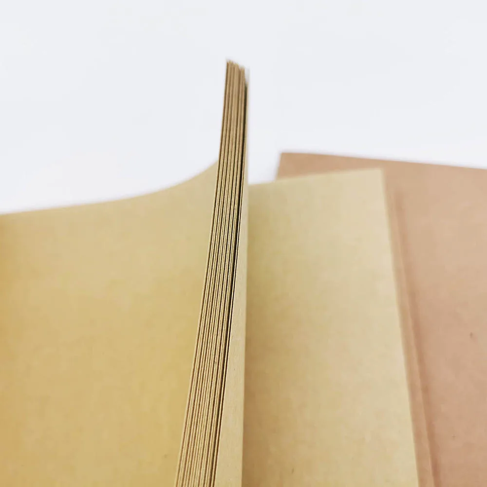 Экологичная книга с бумажными композициями модная художественная школа скетчбук A5 из крафт-бумаги пустой