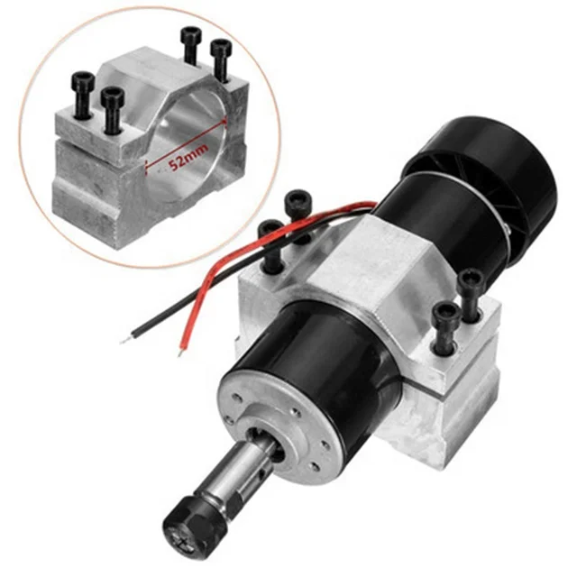 500W air-cooled spindle motor + governor + fixture PCB engraving machine spindle ER11 12000 rpm