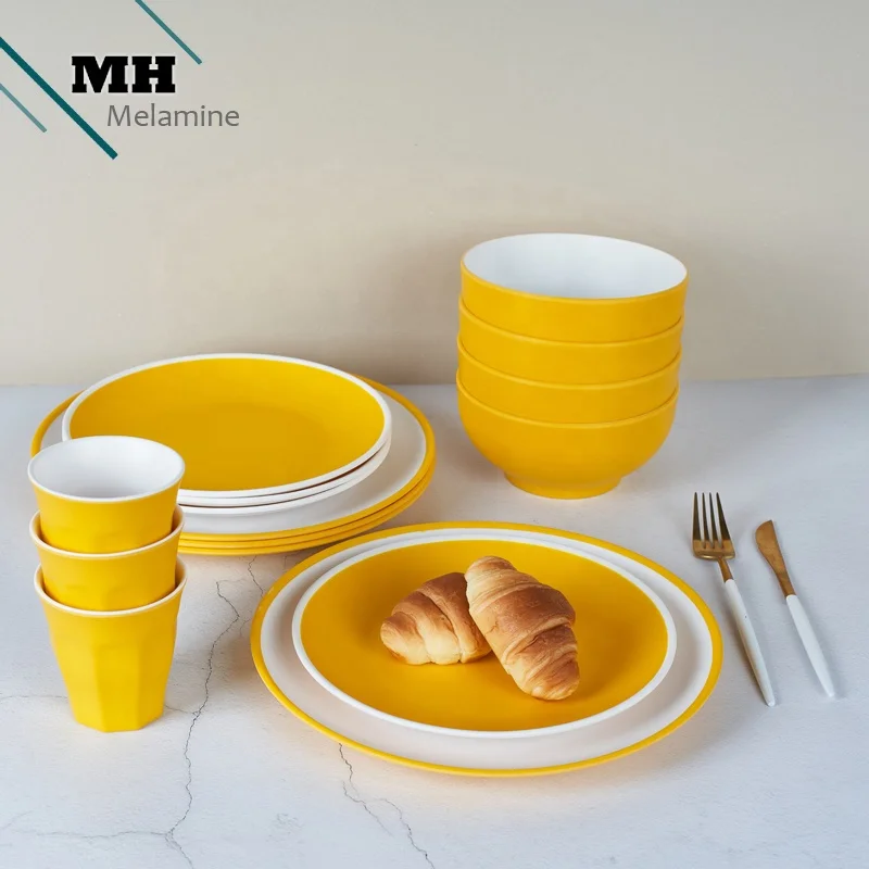 16 шт./комплект меламиновые столовые
