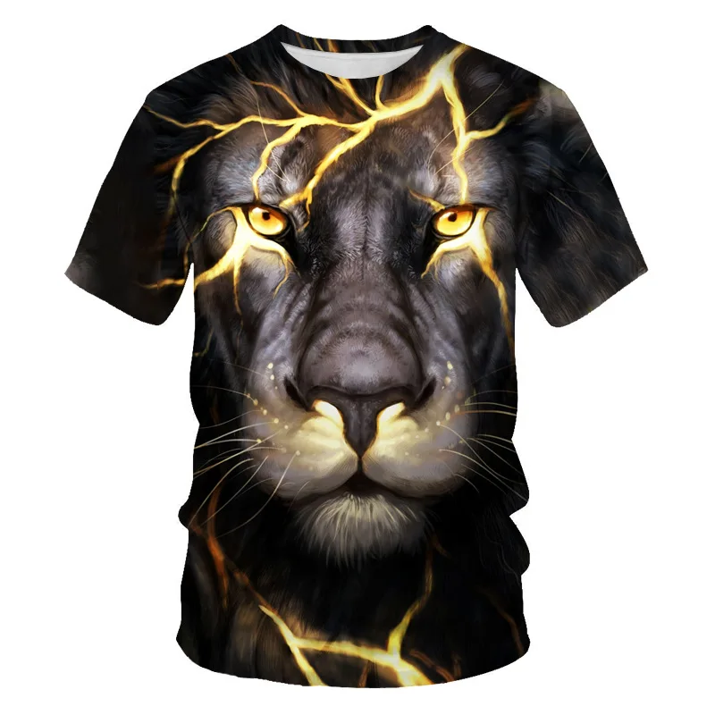 Custom Big Tall Unisex 3D Digital Printing Short-Sleeved Oversized T-Shirts New Fashion Hip Hop Style with
