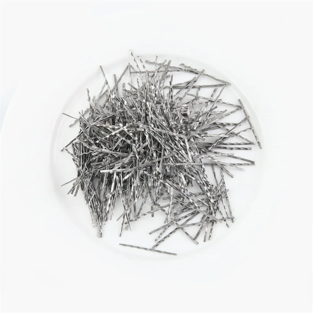 Construction Metal Building Materials Steel Fiber Concrete Waved Steel Fiber