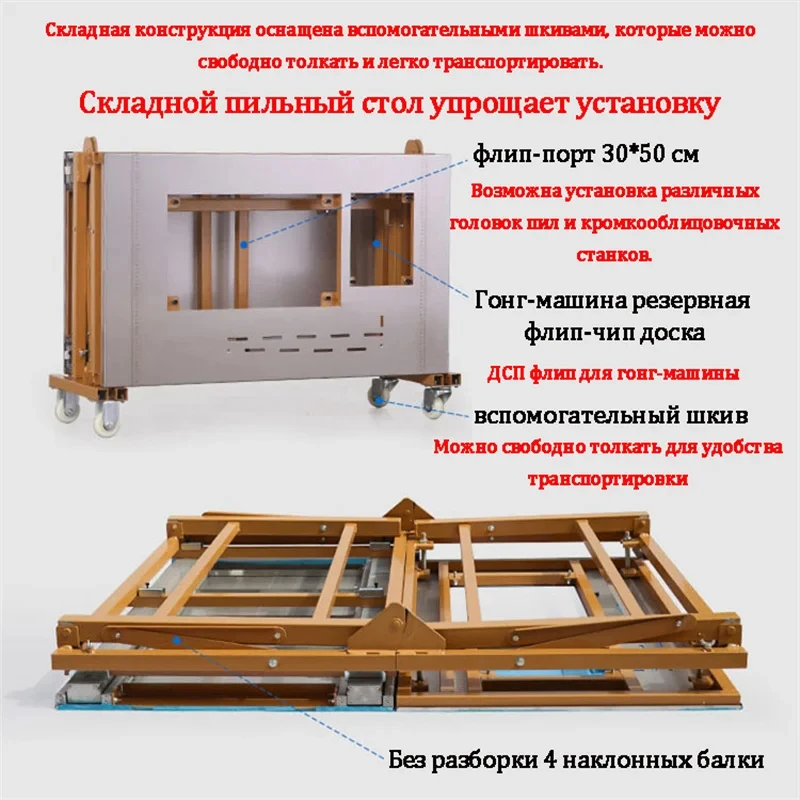 Многофункциональный стол для деревообработки