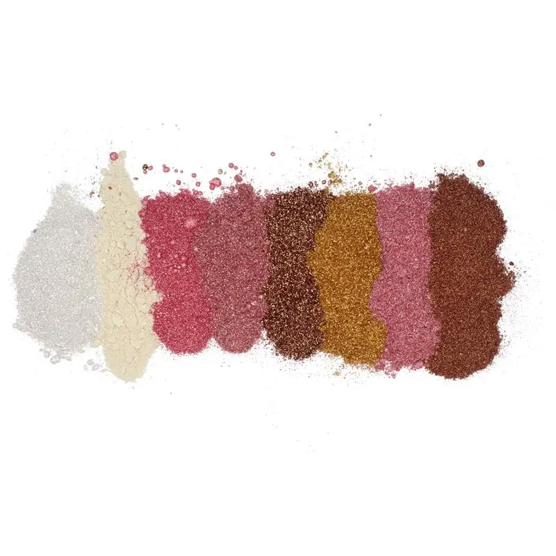 8 Colors Private Label Loose Highlighter Makeup Gold Bronze Highlighter Powder