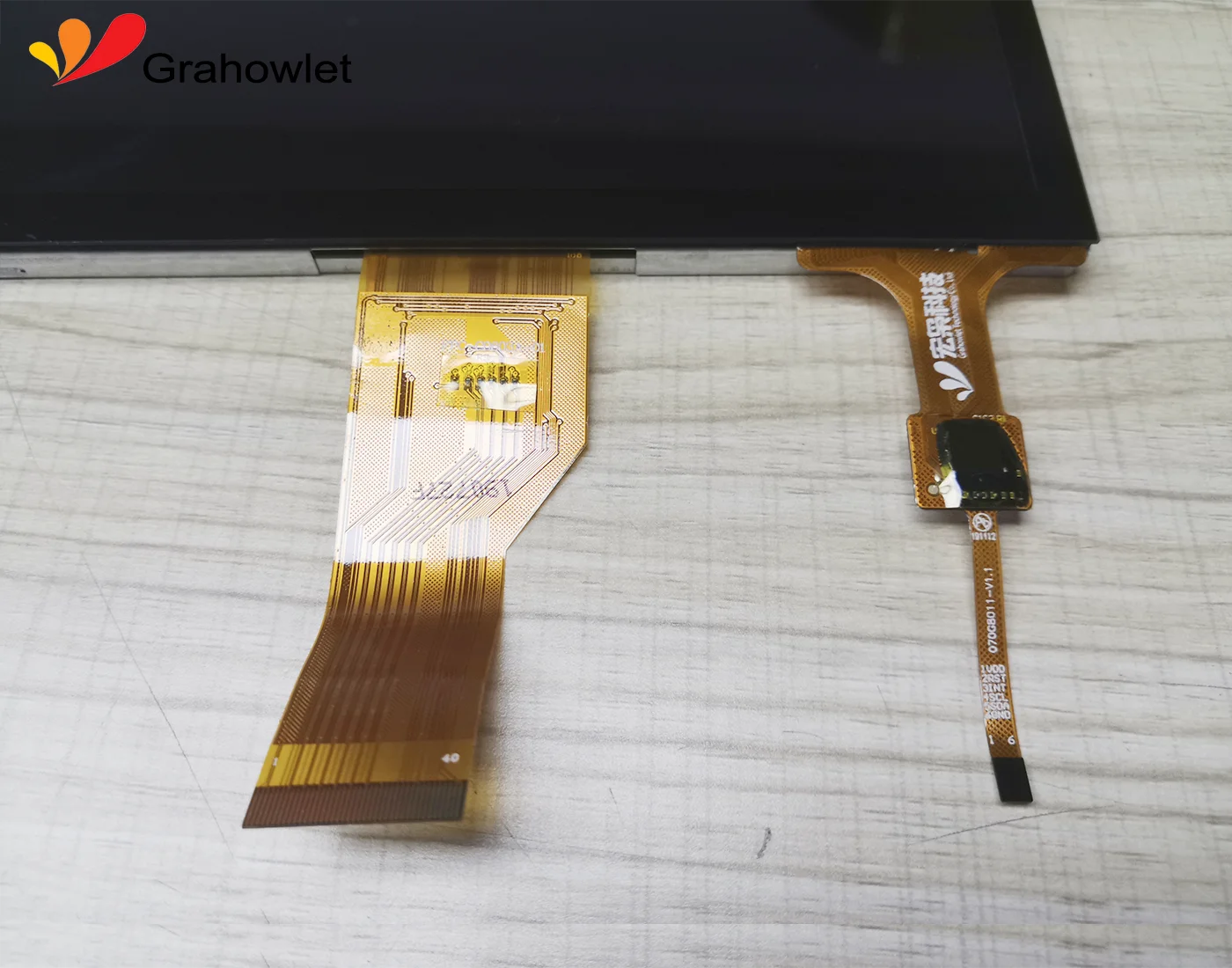 7 inch touch screen module with RGB 800x480 tft lcd display panel