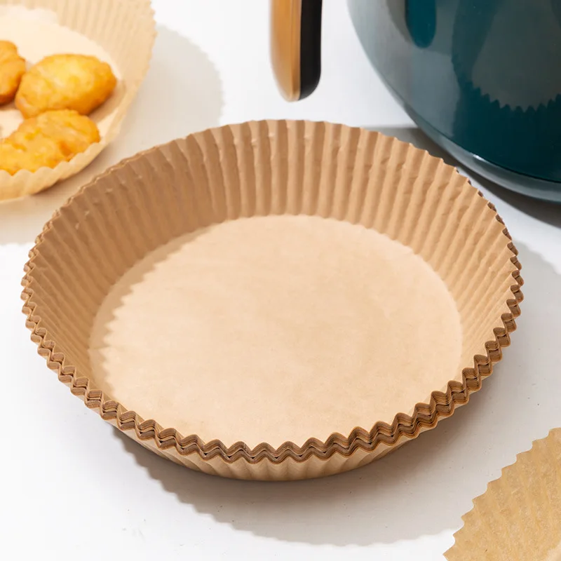 150 pcs Wholesale waterproof round parchment liners air fryer disposable paper liner for airfryer