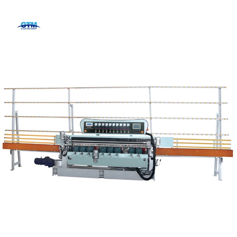 Cnc Automatic Glass Processing Center Machinery Glass Beveling Machine For Irregular Shape Glass